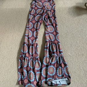 Bell bottom hippie pants